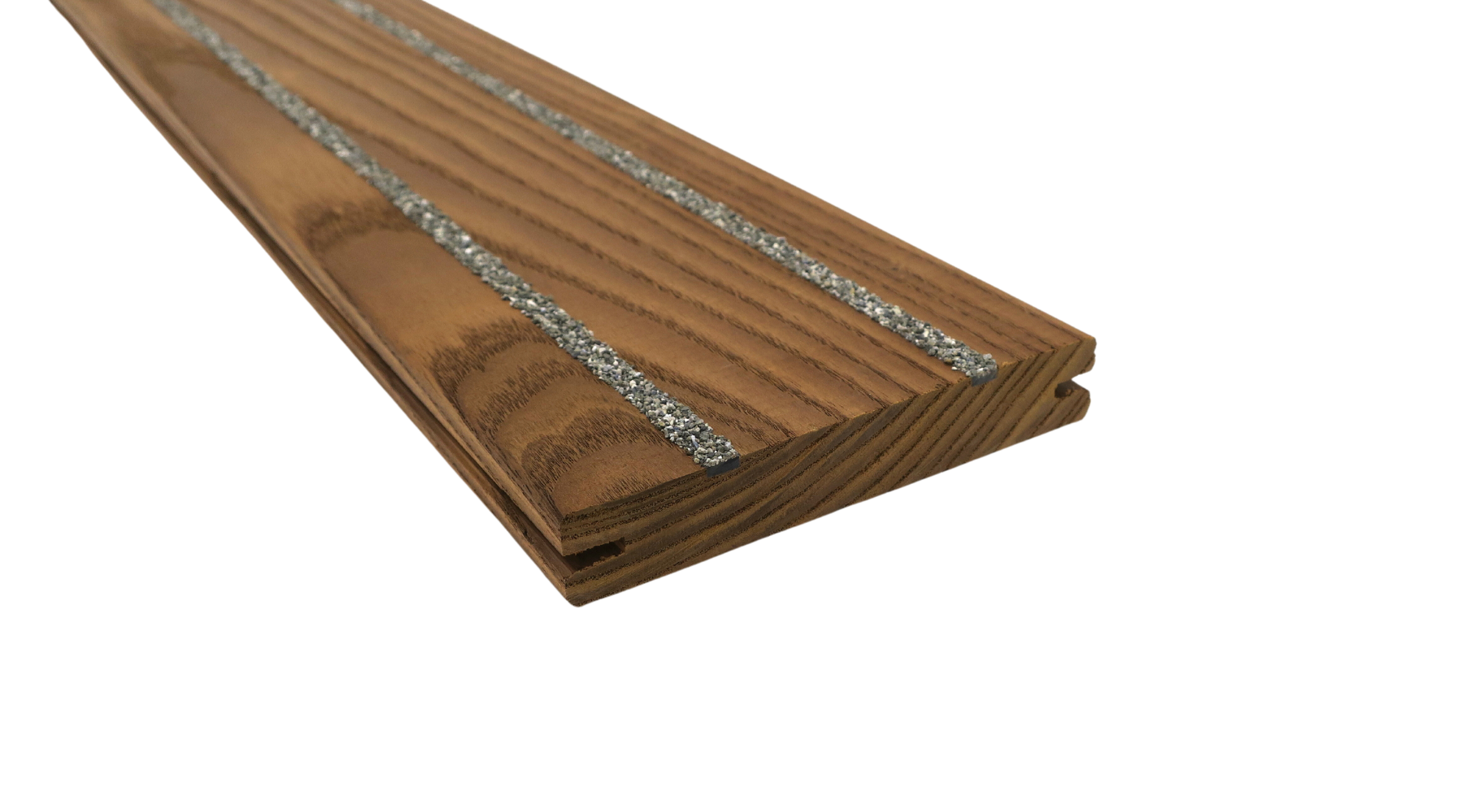 Gripsure Anti-Slip Thermowood Ash Deck Board